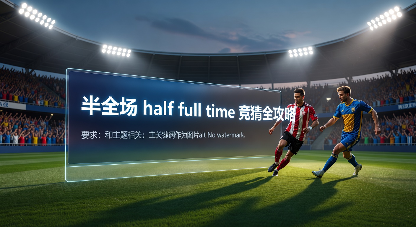 半全场 Half Full Time 竞猜技巧与避坑
